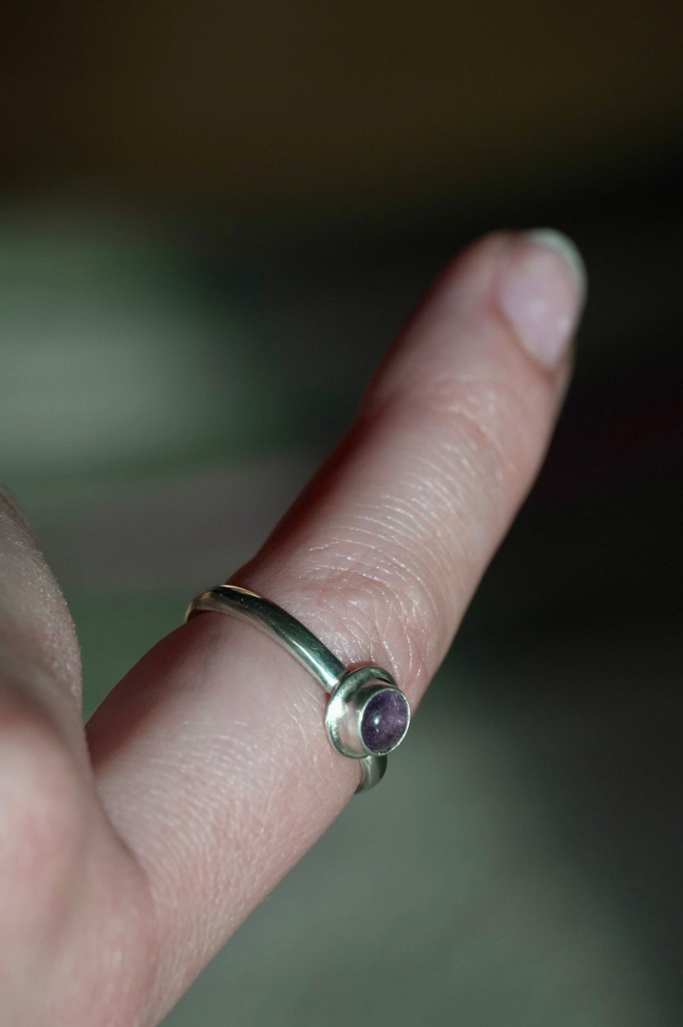 Amethyst Sterling Silver Ring