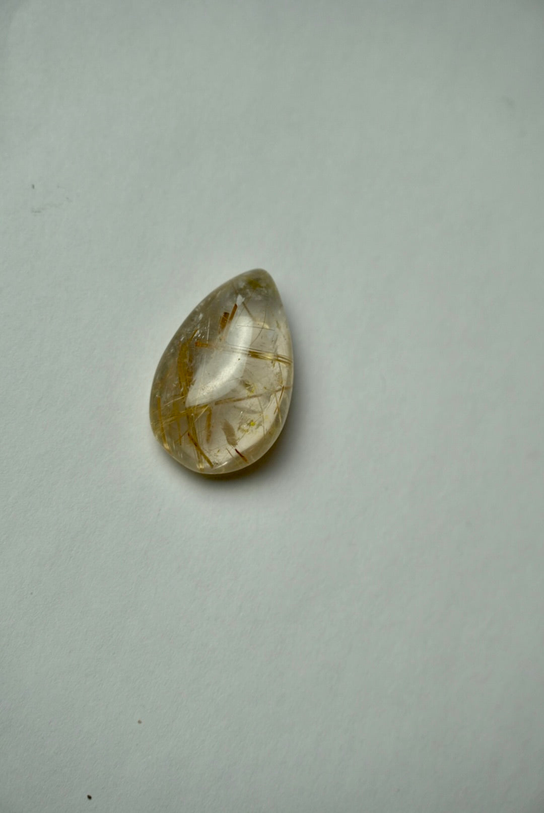 Rutile Quartz Cabochon