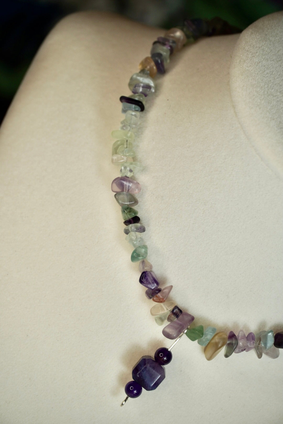 Fluorite Crystal Choker