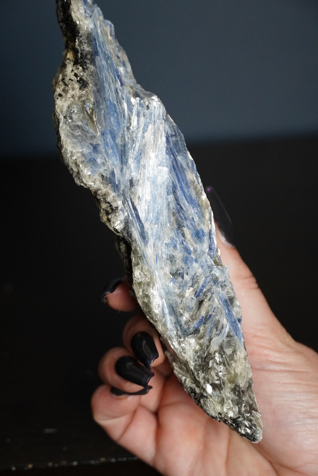 Brazilian Blue Kyanite, Tourmaline & Muscovite