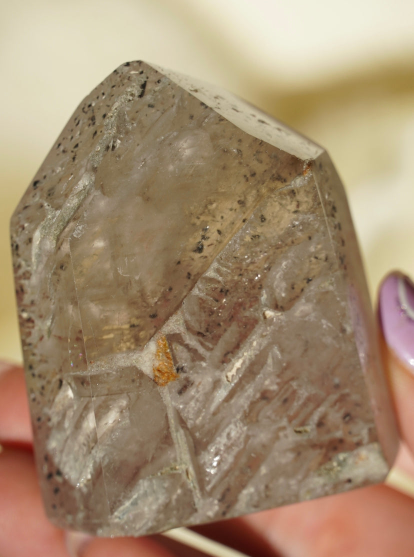 Garden Quartz & Epidote Tower