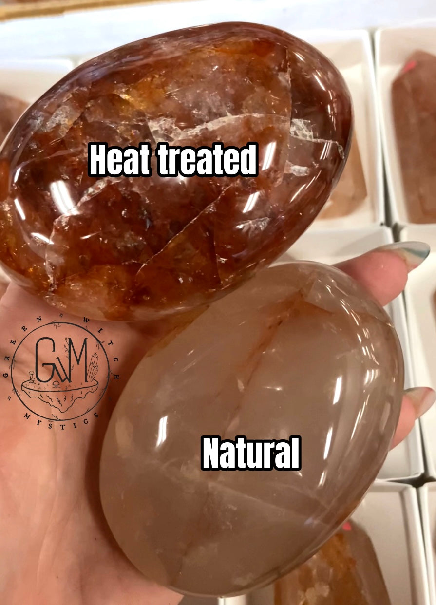 Hot Debate: Heat Treated Hematoid Quartz