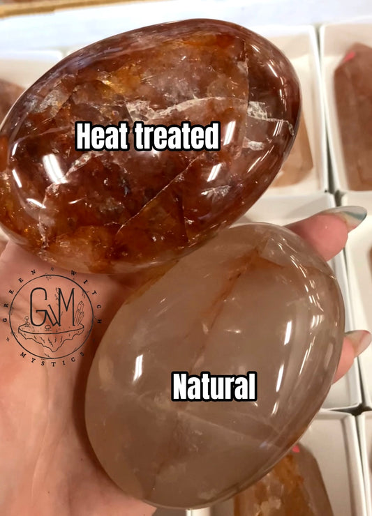 Hot Debate: Heat Treated Hematoid Quartz