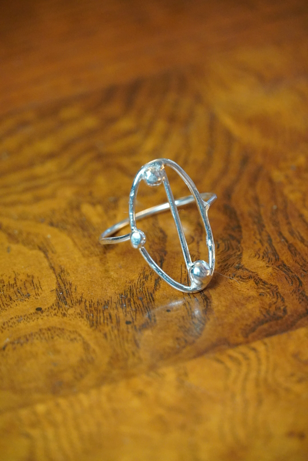 Eclectic Organic Silver Ring