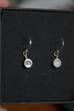 Sterling Silver Moonstone Earrings