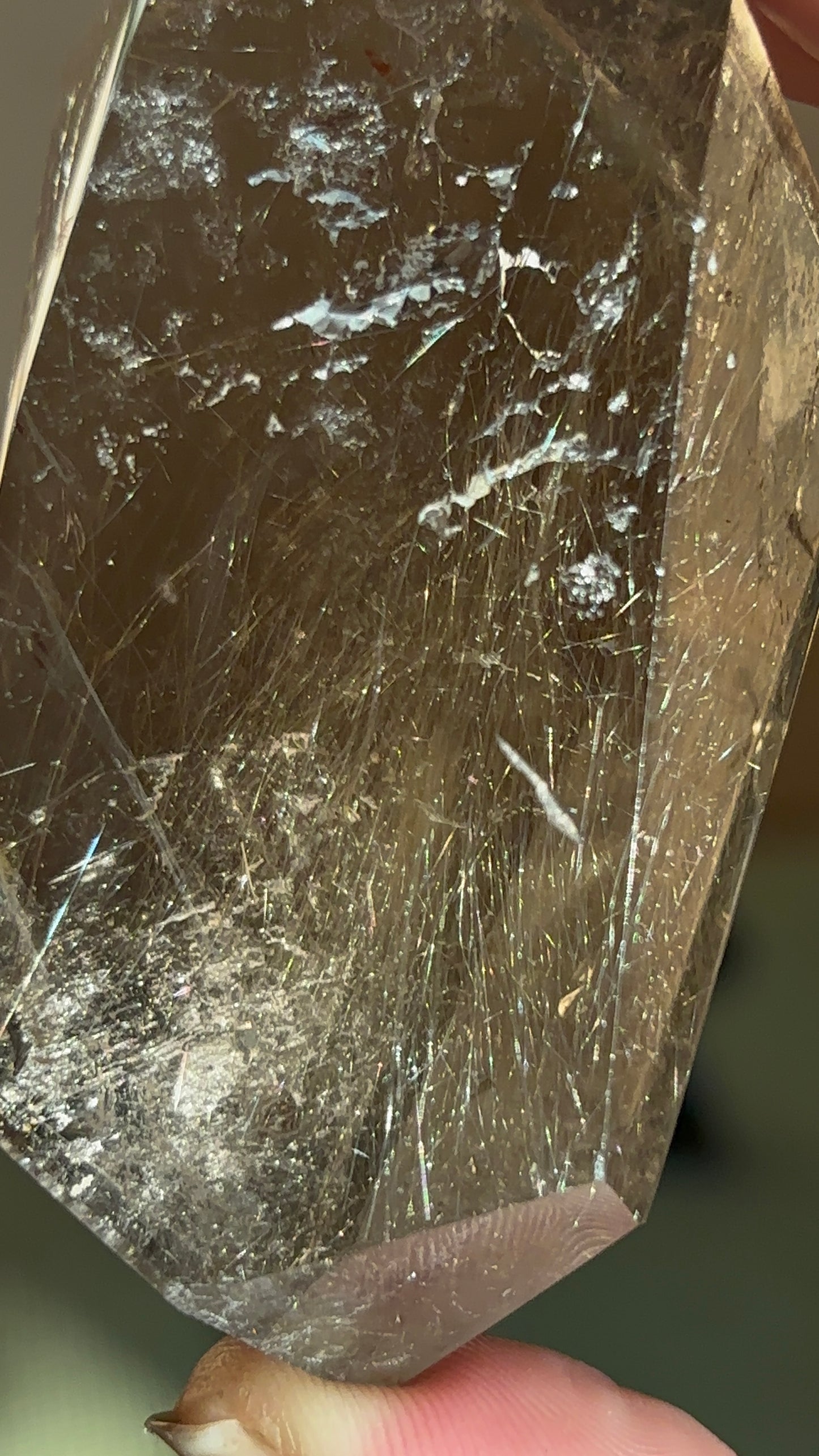 Silver Rutile Quartz