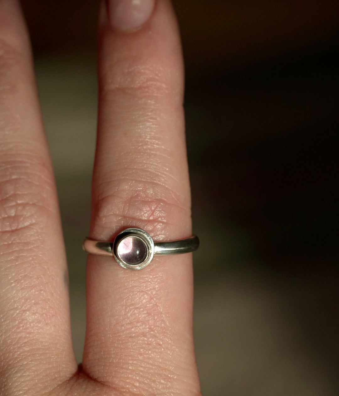 Amethyst Sterling Silver Ring