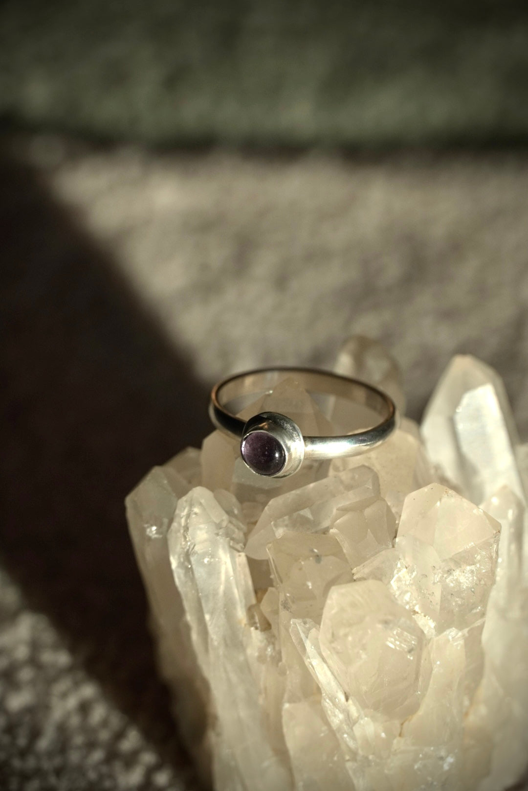Amethyst Sterling Silver Ring