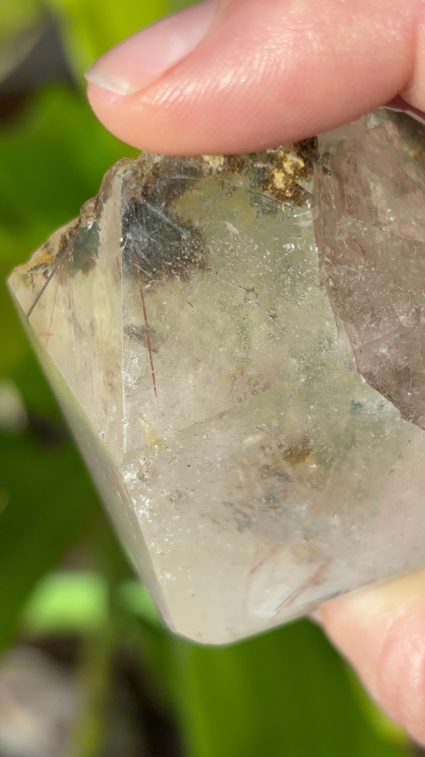 Garden Quartz & Rutile Tower