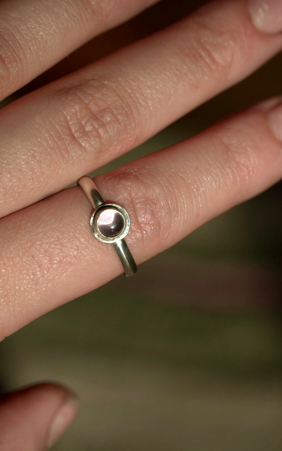 Amethyst Sterling Silver Ring