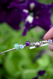 Sterling Silver Mixed Bead Cuff Bracelet