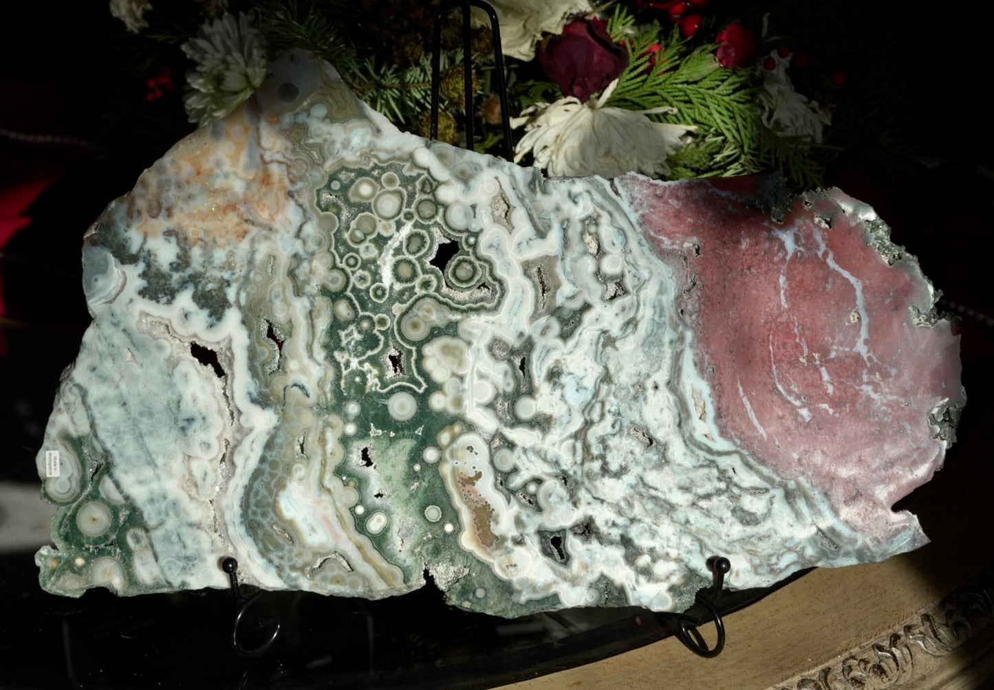 RARE 8th Vein Ocean Jasper X-Large Slab