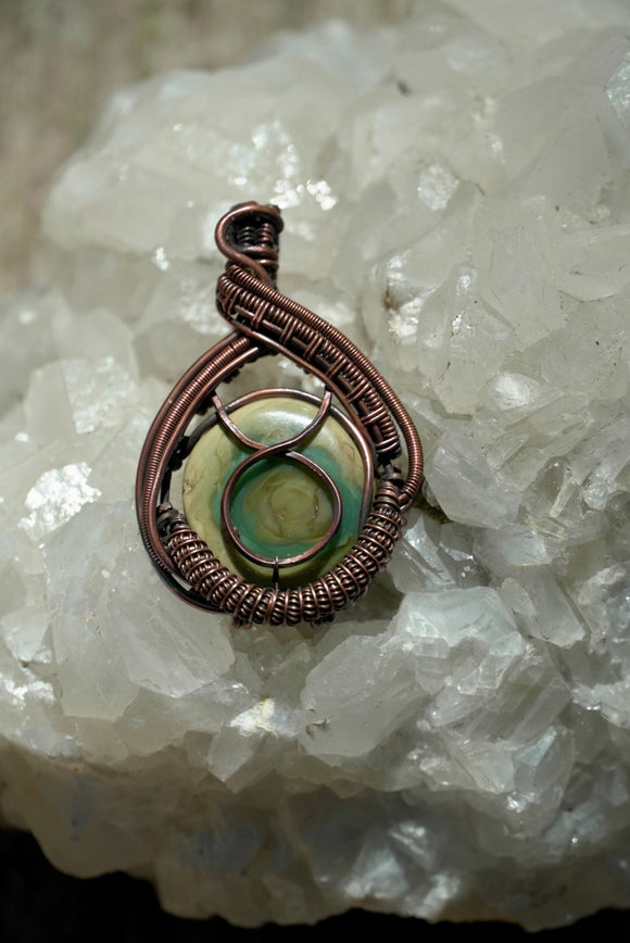 Taurus Polychrome Jasper Zodiac Pendant