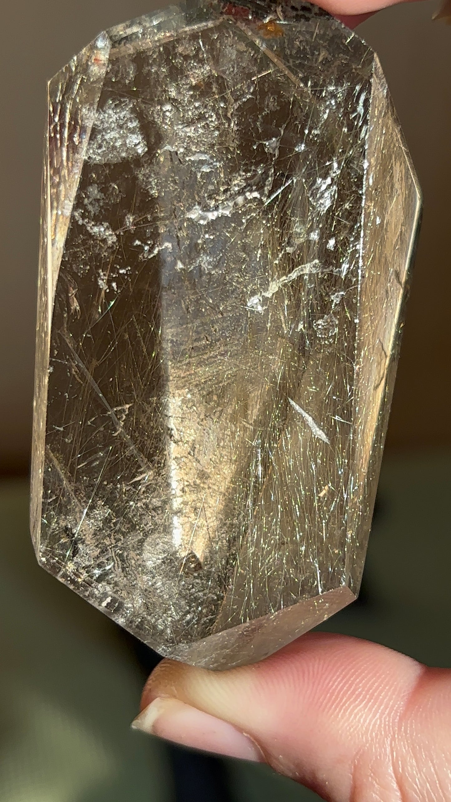 Silver Rutile Quartz