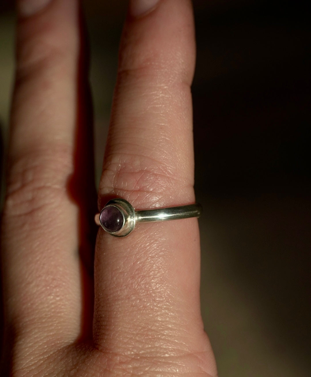 Amethyst Sterling Silver Ring