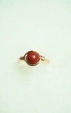Red Jasper Ring: Size 10