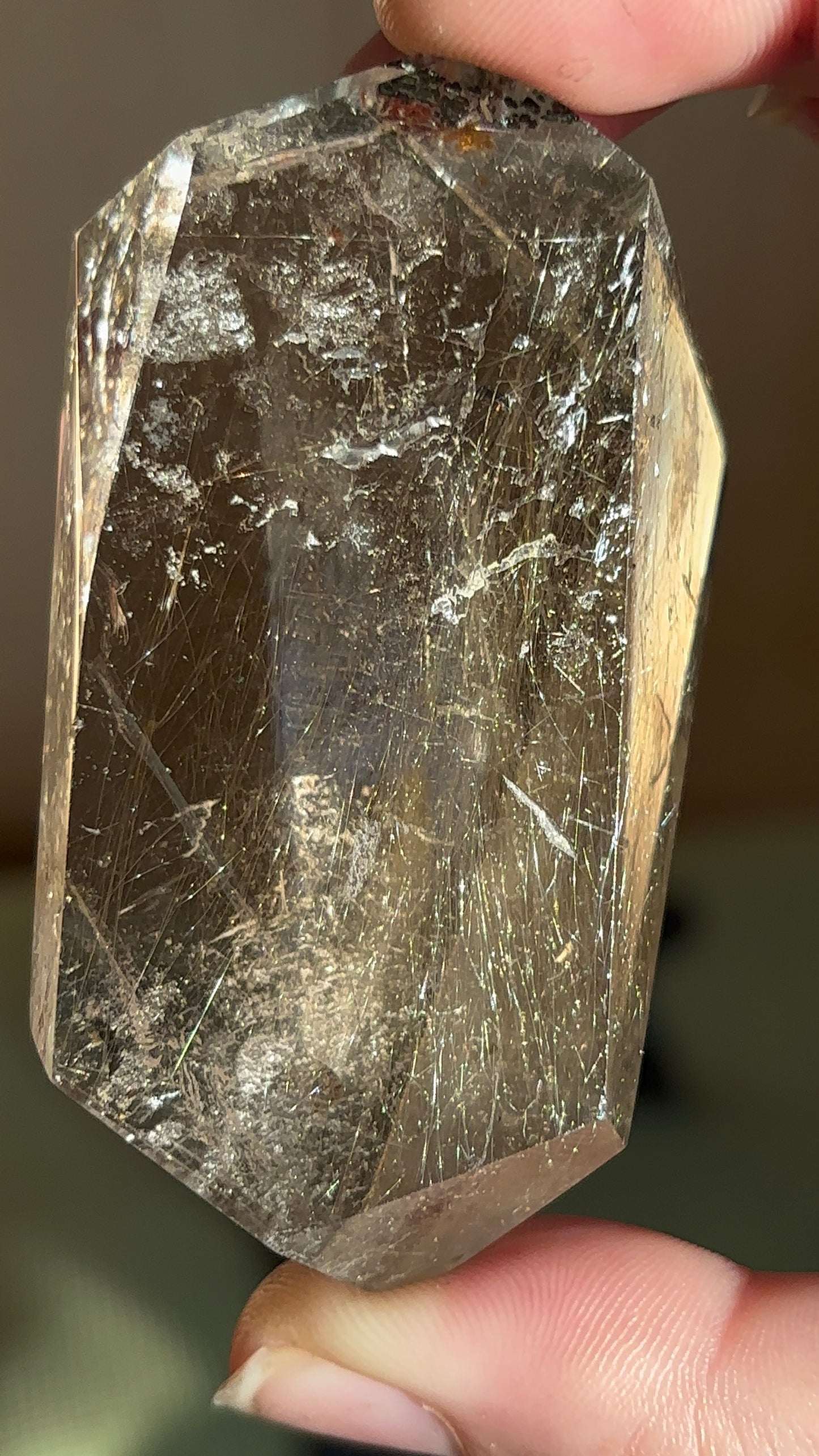 Silver Rutile Quartz