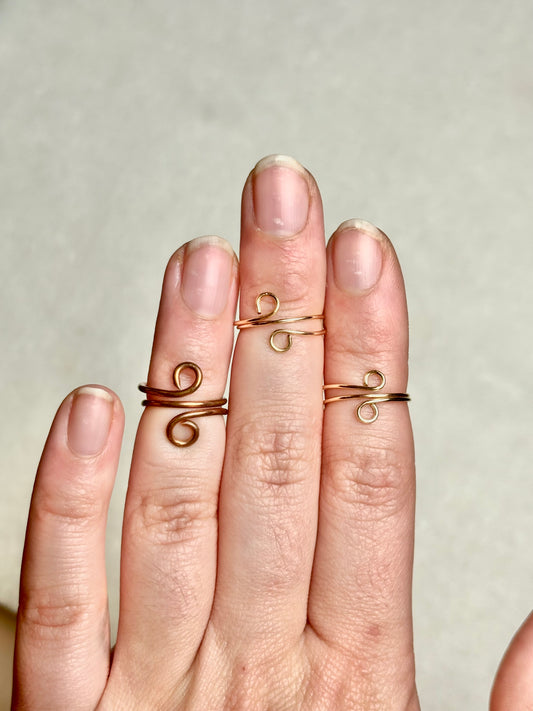 Adjustable Knuckle Ring
