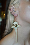 Deer Vertebrae Earrings