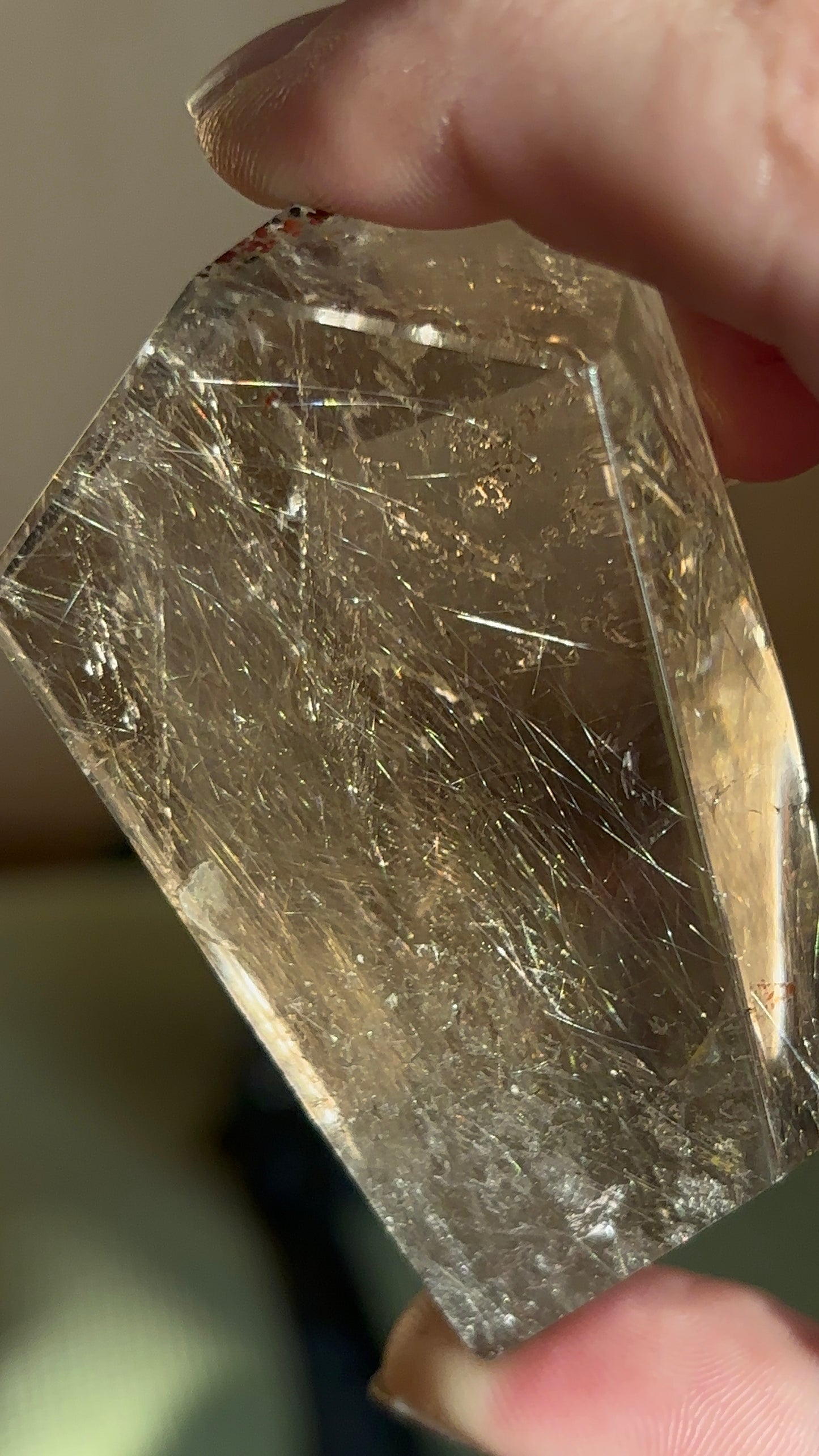 Silver Rutile Quartz