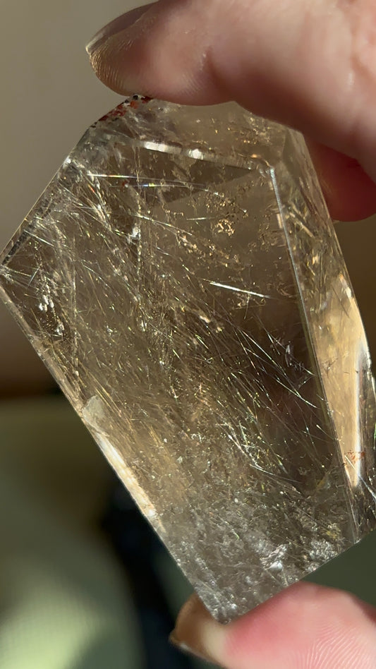 Silver Rutile Quartz