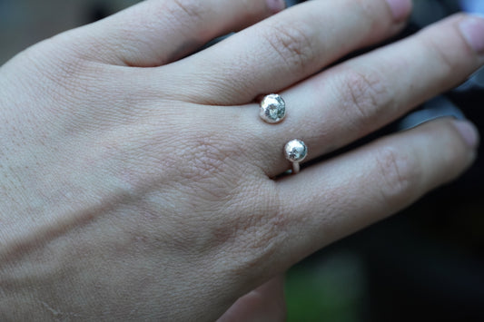 Custom Size Open Orb Ring