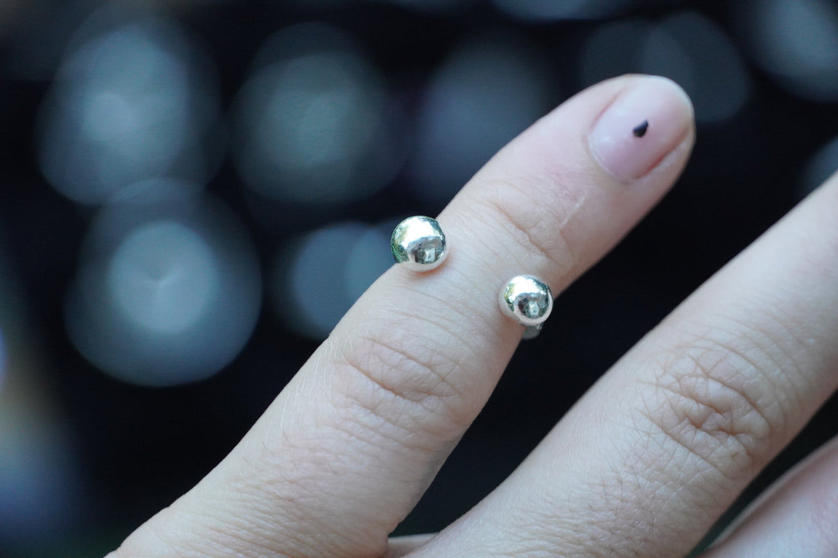 Custom Size Open Orb Ring