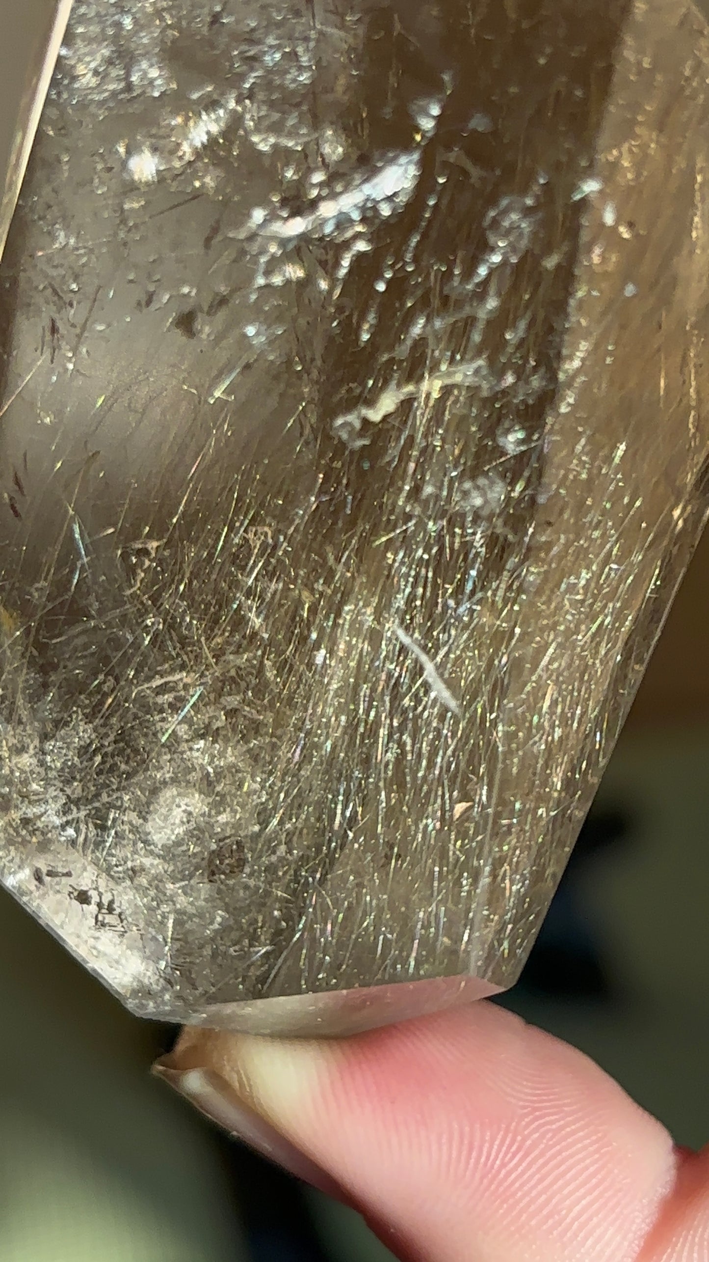 Silver Rutile Quartz