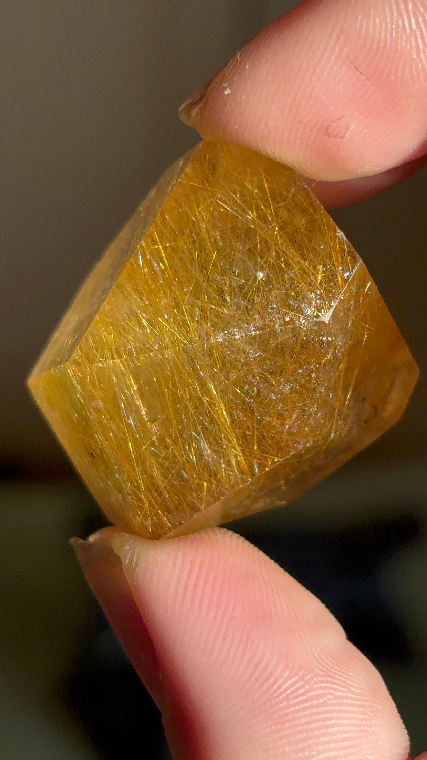 Golden Rutile Quartz