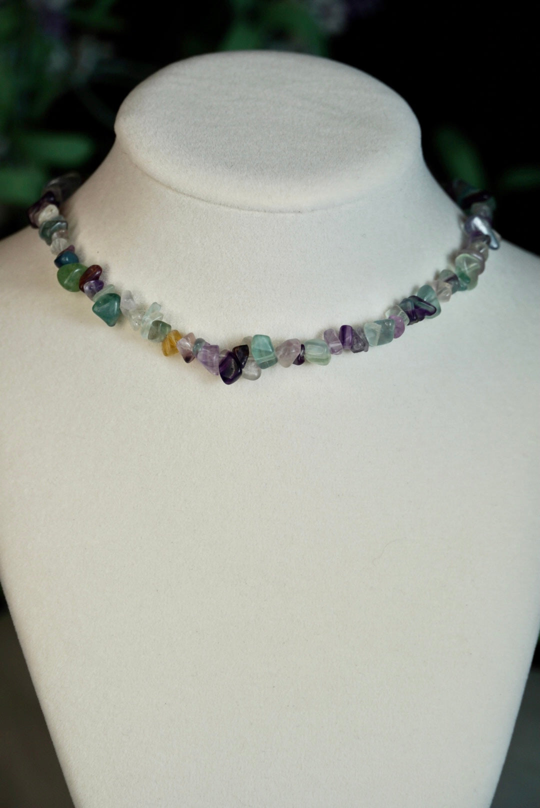 Fluorite Crystal Choker