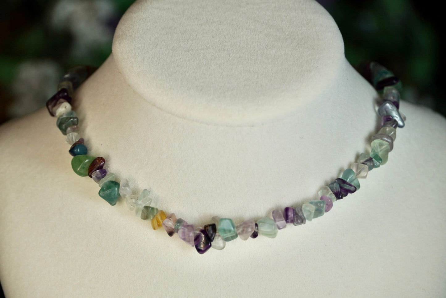 Fluorite Crystal Choker