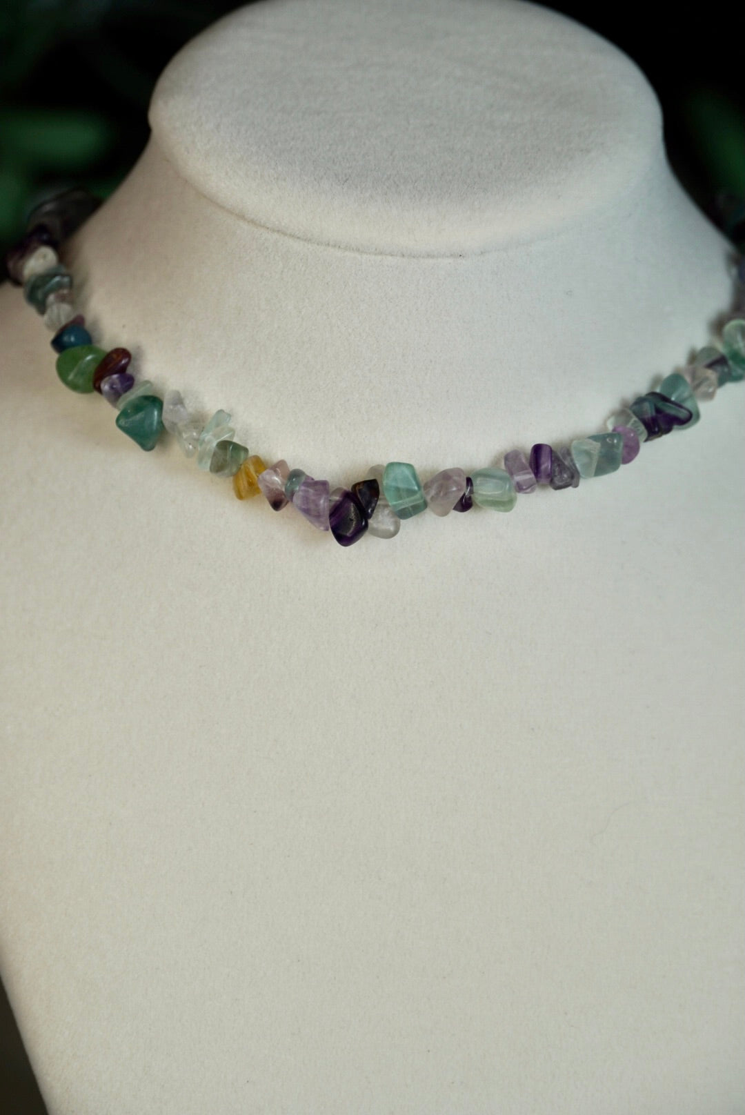 Fluorite Crystal Choker