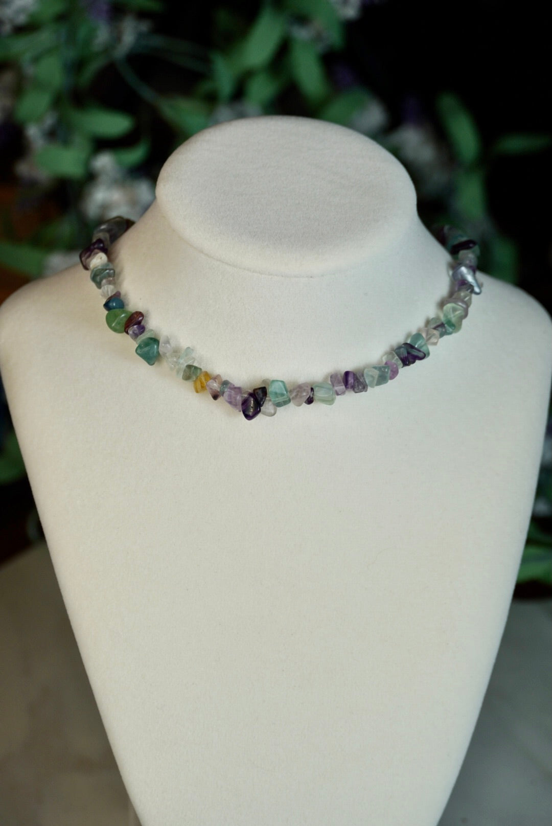 Fluorite Crystal Choker
