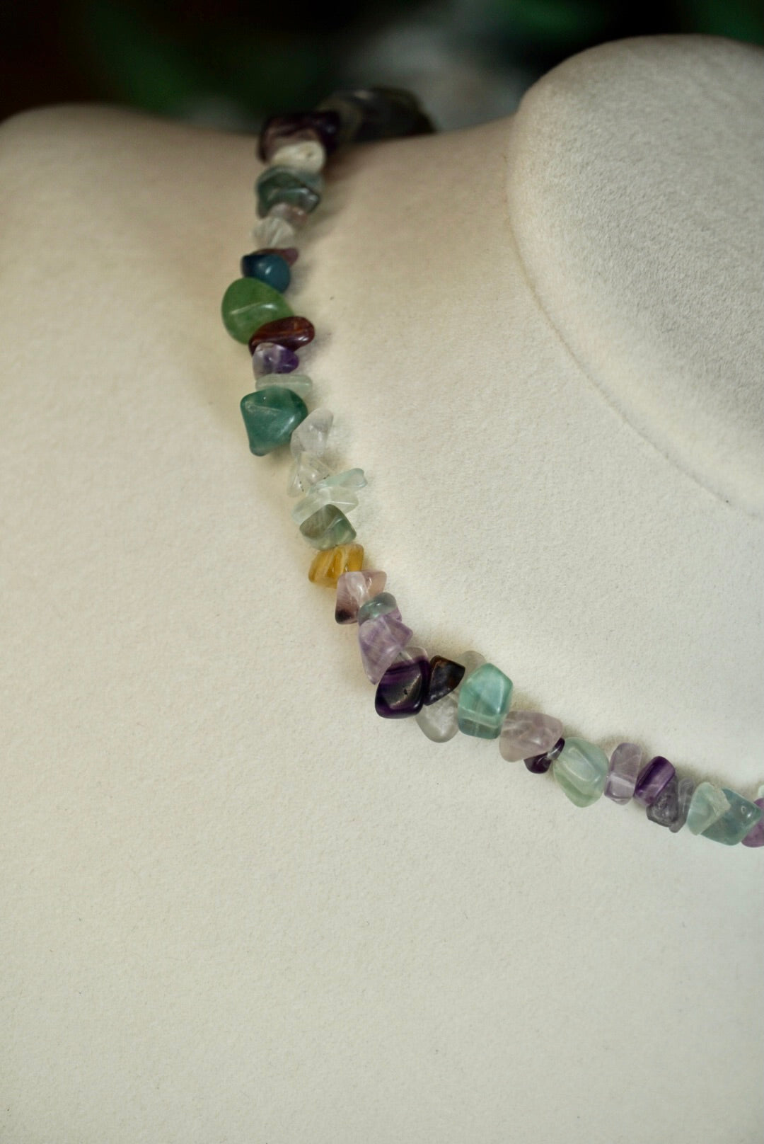 Fluorite Crystal Choker