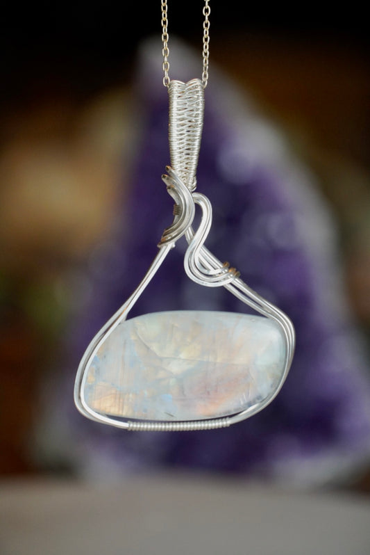 Moonstone in Sterling Silver