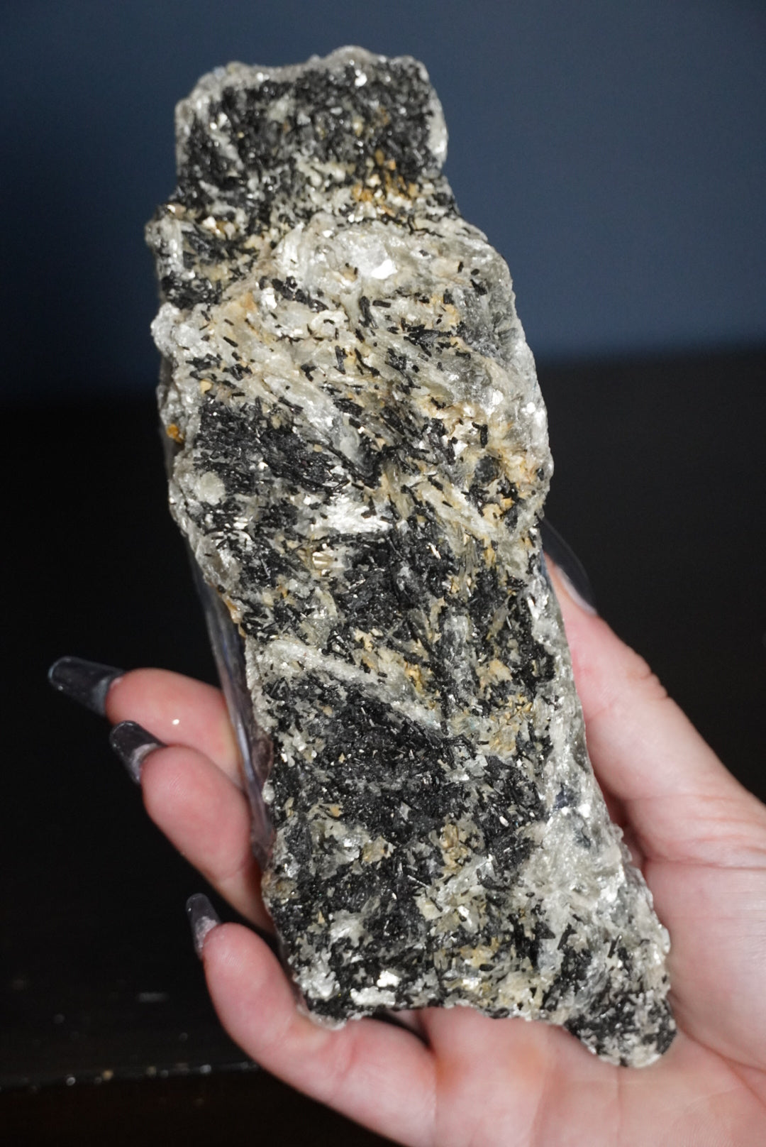 Brazilian Blue Kyanite, Tourmaline & Muscovite