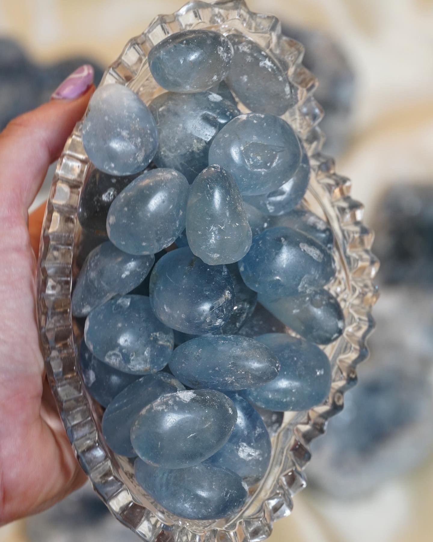 Rare Celestite Tumble