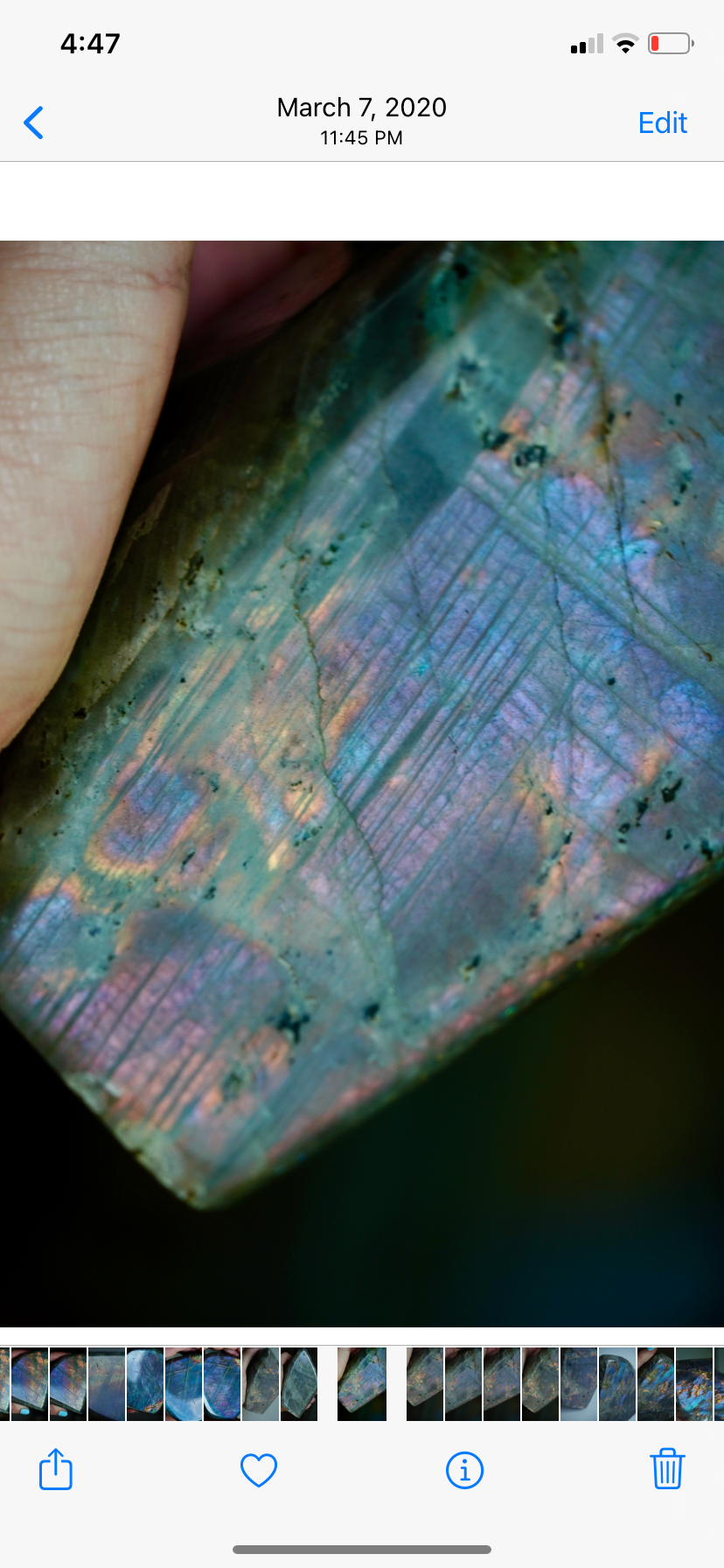 1.3LB Purple Labradorite Freeform