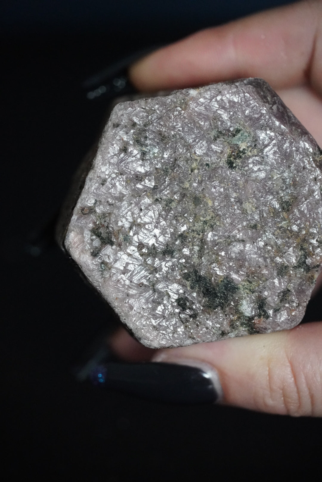 Ruby Record Keeper with Tourmaline & Mica