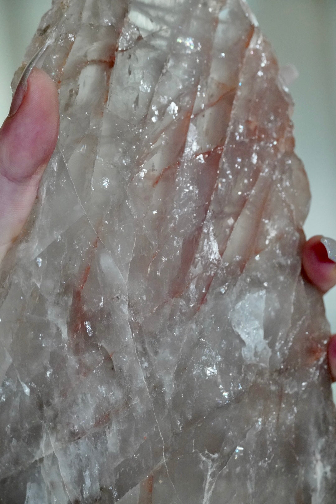 Smokey Hematoid Quartz Slab