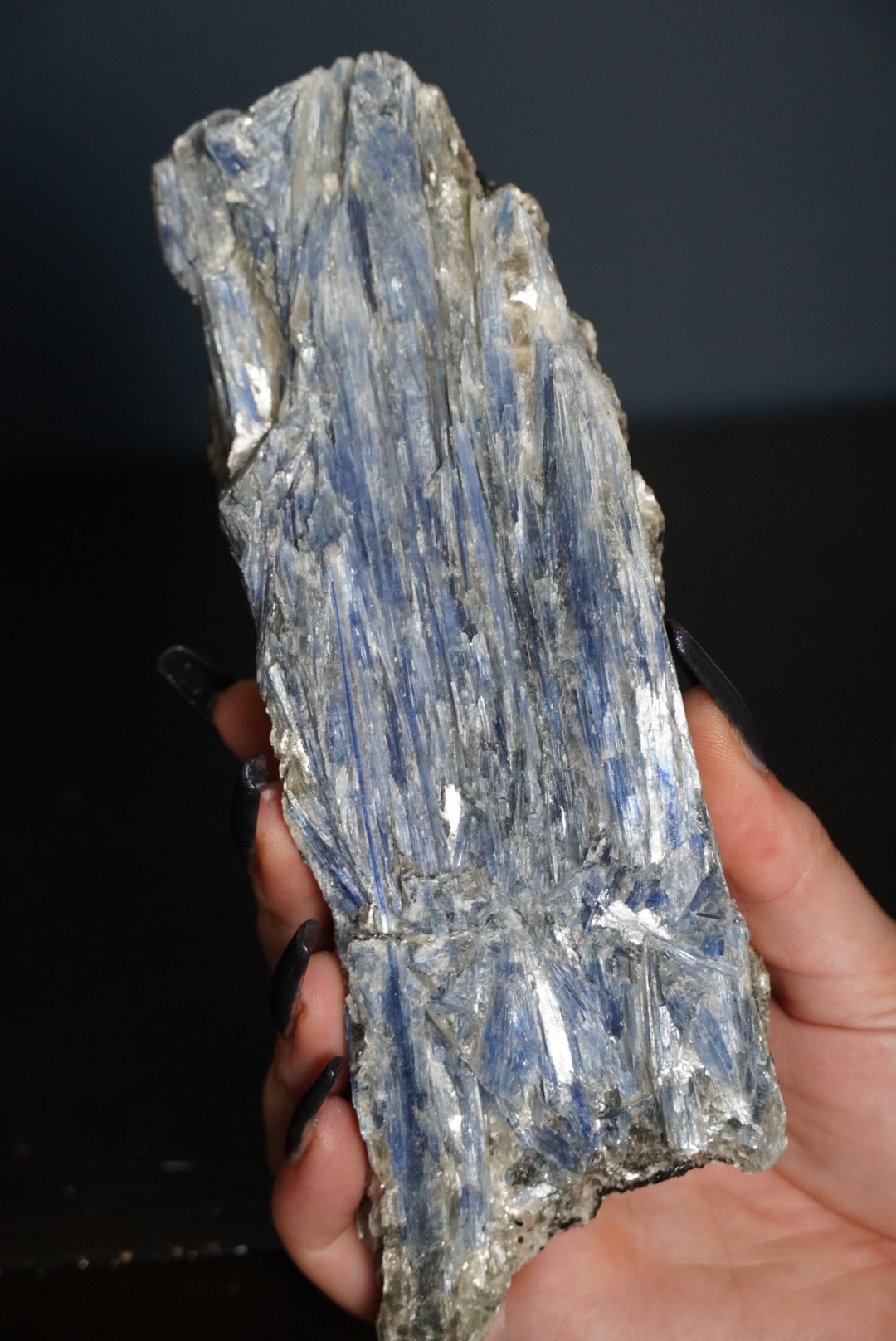 Brazilian Blue Kyanite, Tourmaline & Muscovite