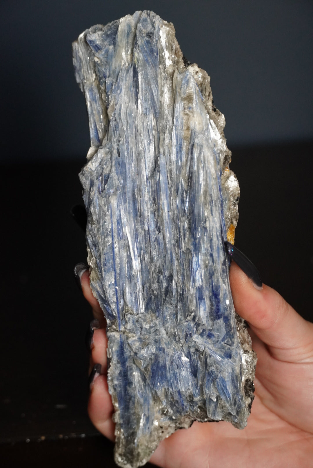 Brazilian Blue Kyanite, Tourmaline & Muscovite