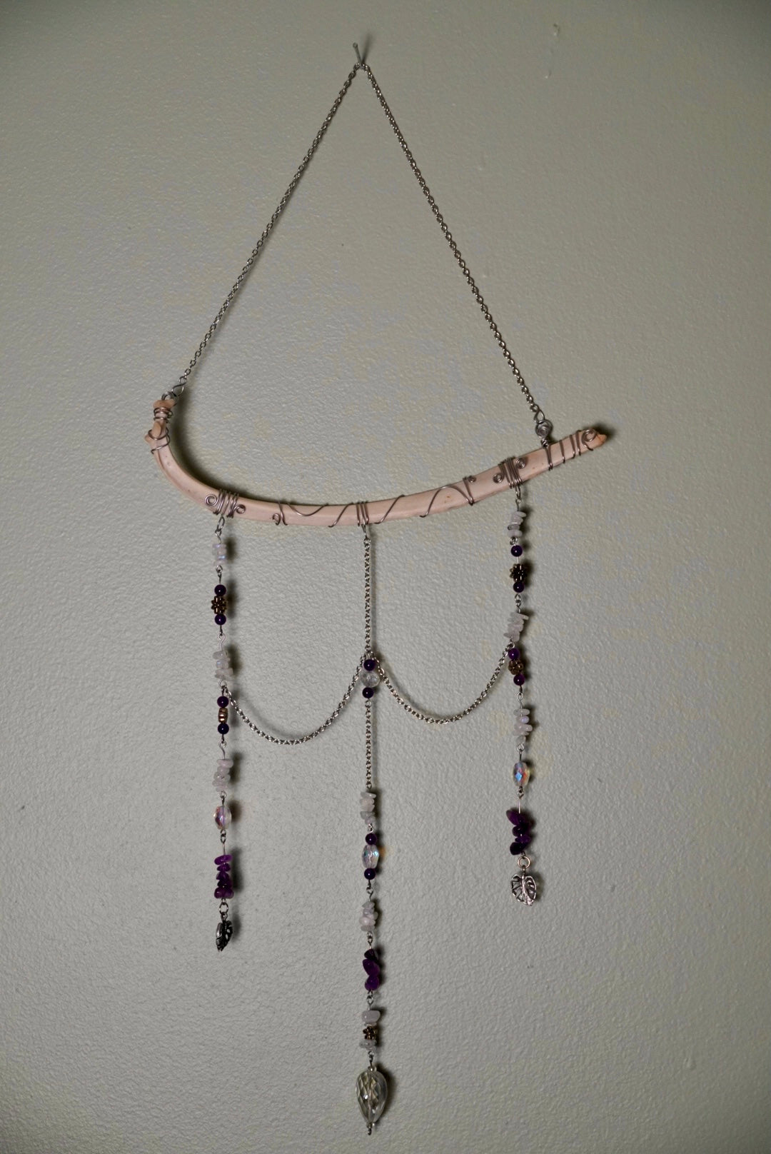 Flower Power Deer Rib Suncatcher