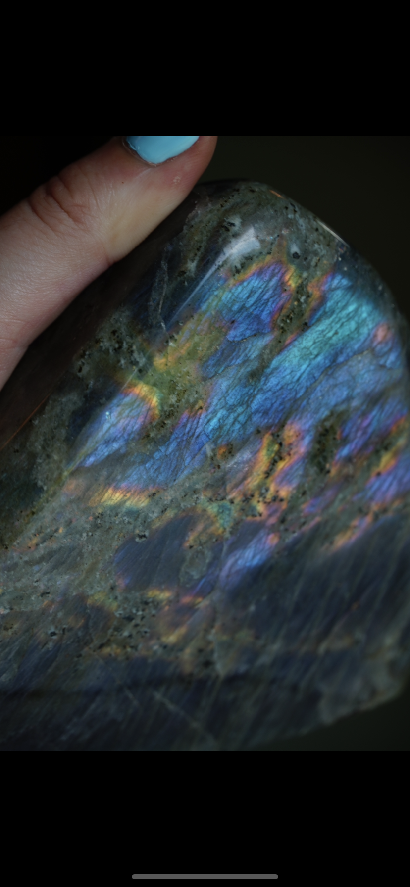 2.6LB Rainbow Labradorite Freeform