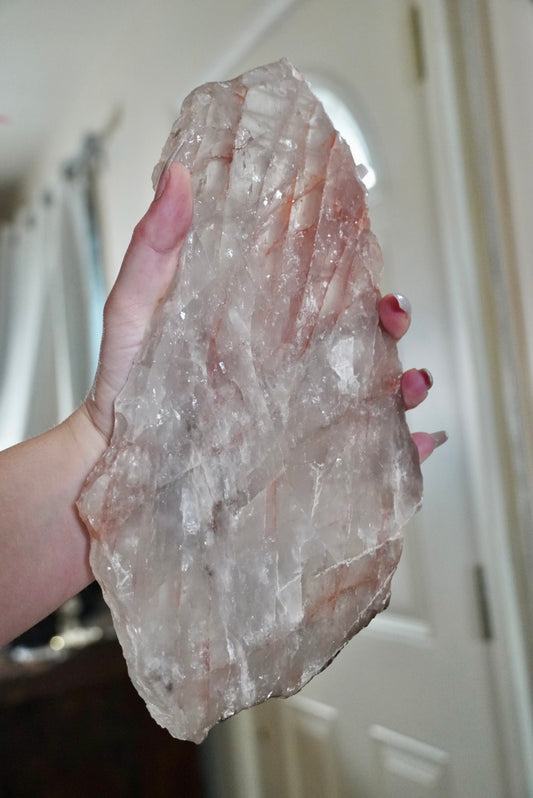 Smokey Hematoid Quartz Slab