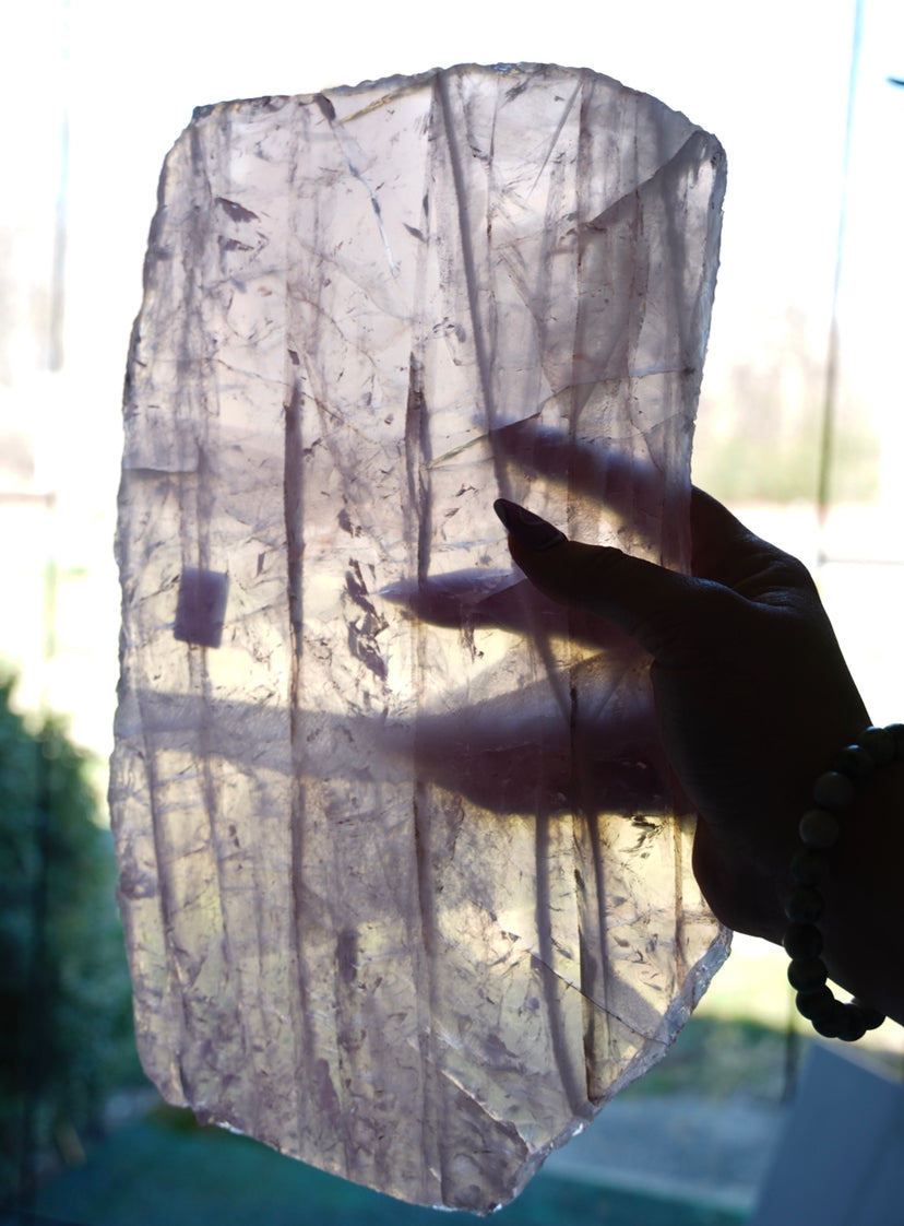 Mozambique Rose Quartz Slab