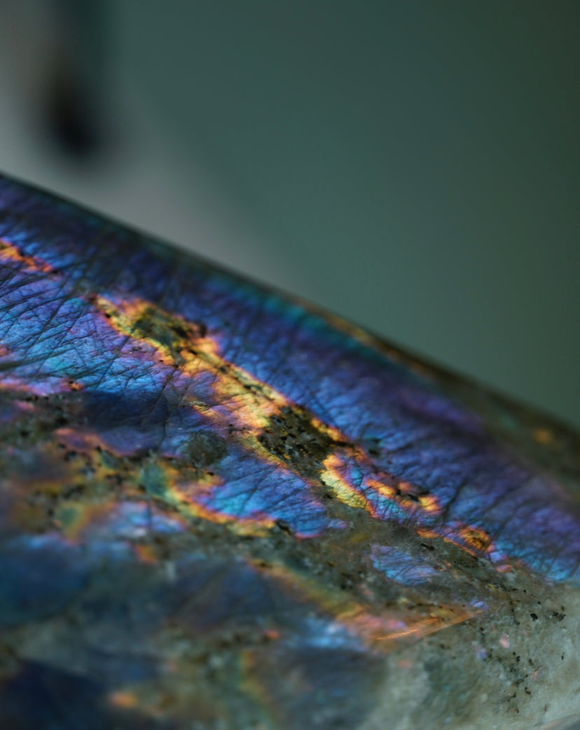 2.6LB Rainbow Labradorite Freeform