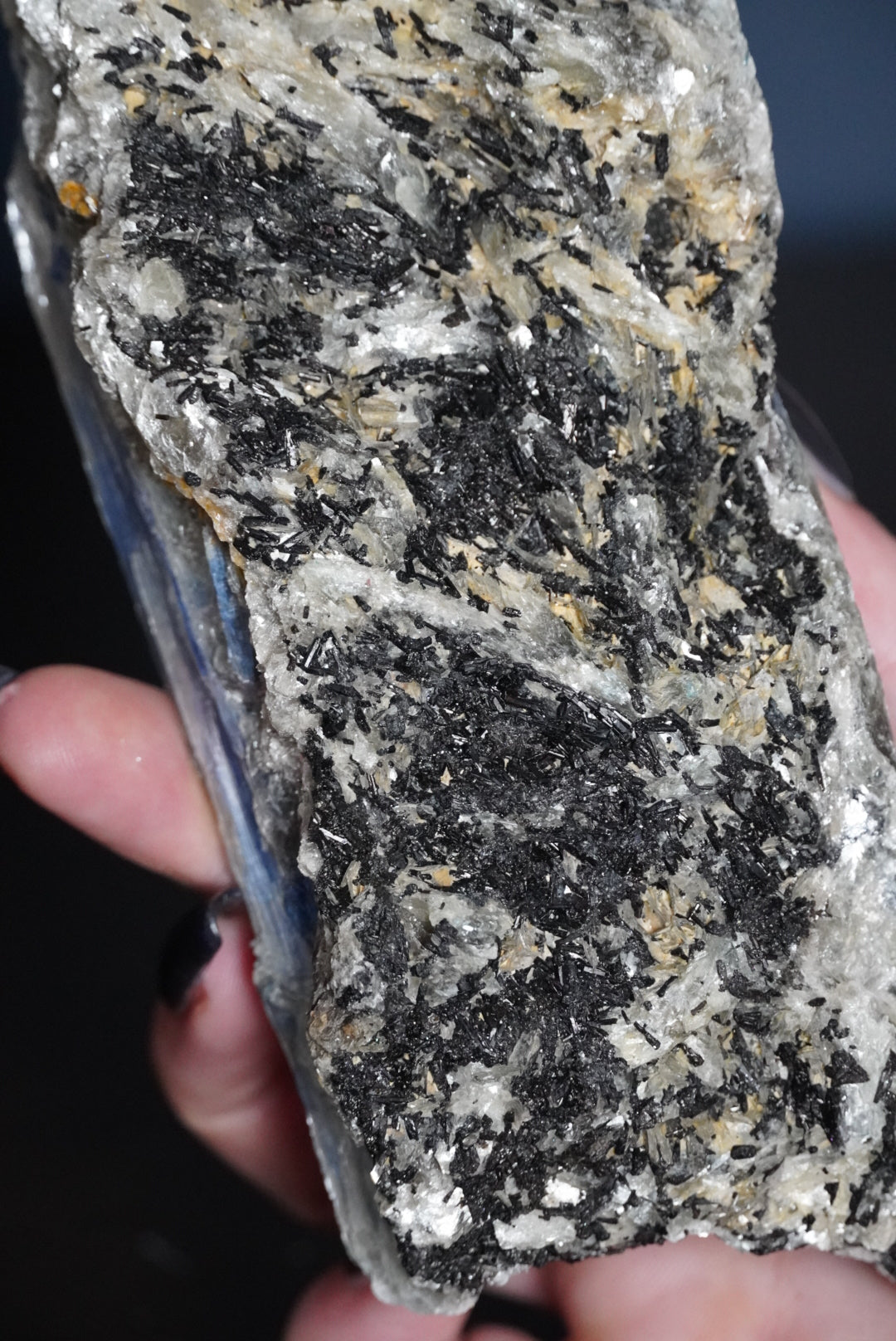 Brazilian Blue Kyanite, Tourmaline & Muscovite