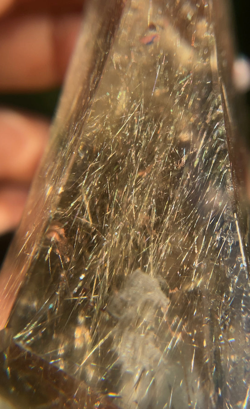 Silver Rutile Quartz