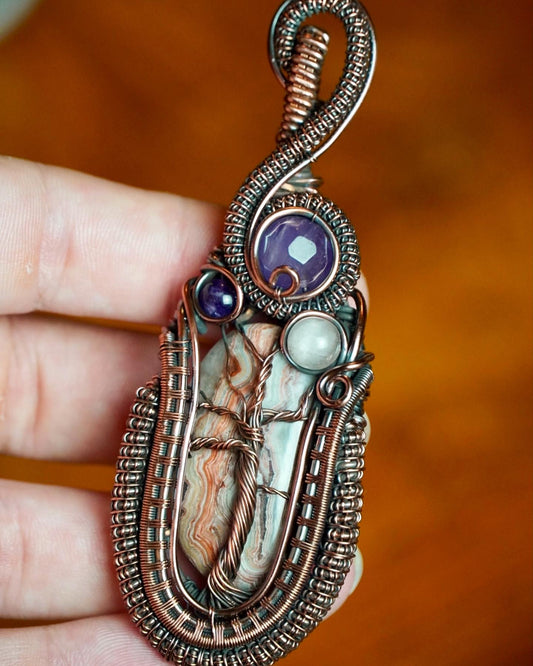 Groovy Tree of Life Pendant